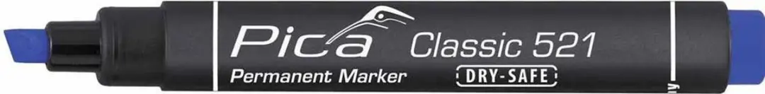 Pica 521/41-10 Permanent Marker Blauw - 2-6mm - 10 Stuks