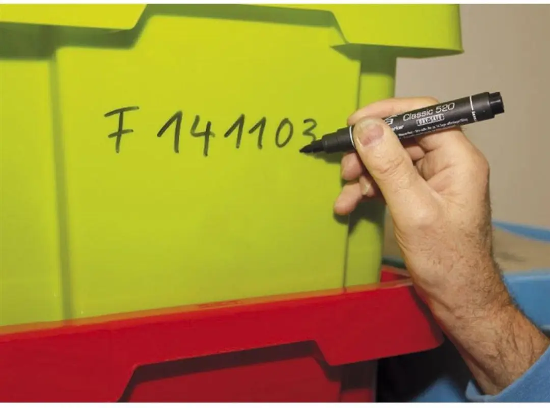 Pica 521/41-10 Permanent Marker Blauw - 2-6mm - 10 Stuks
