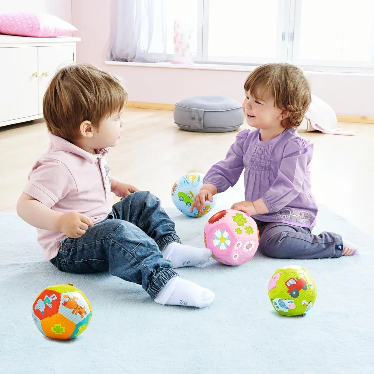 Haba Babybal Dierenvrienden Multicolor