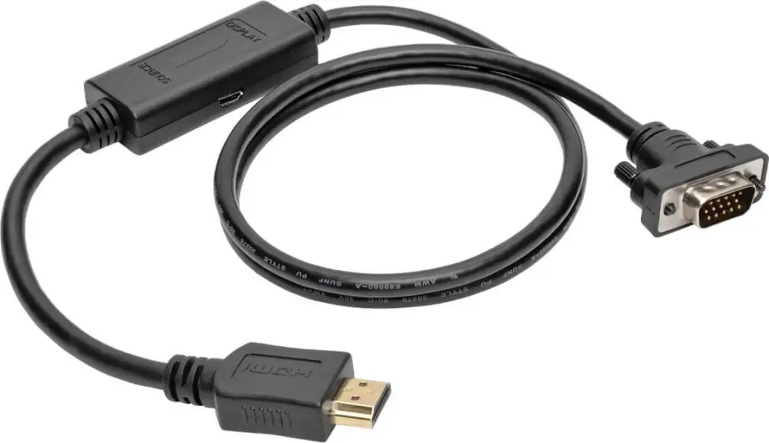 Tripp Lite P566-010-VGA HDMI naar VGA Kabel - 3m - Zwart