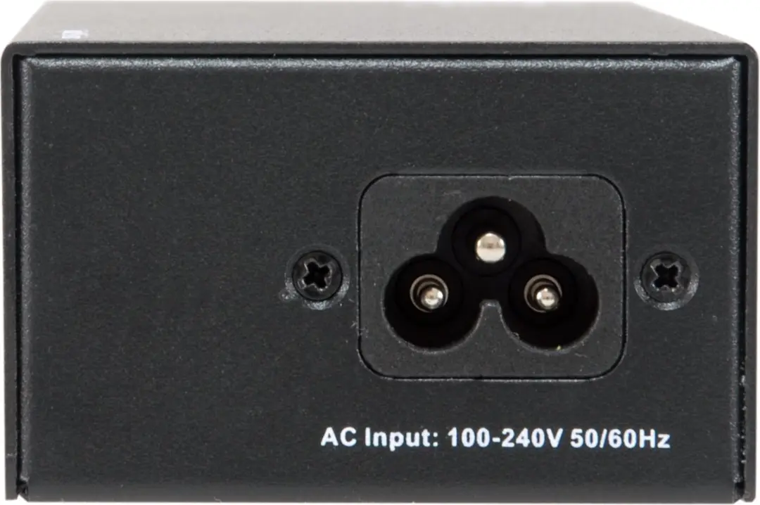 LevelOne POI-5003 PoE Adapter & Injector - Zwart