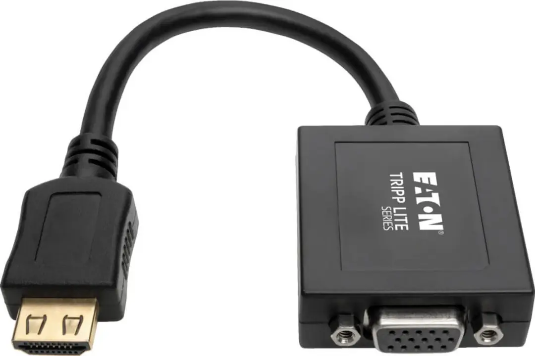 Tripp Lite P131-06N HDMI naar VGA Adapter 0,15m - Zwart
