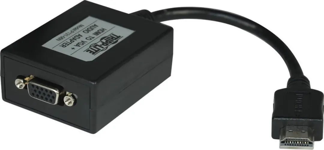Tripp Lite P131-06N HDMI naar VGA Adapter 0,15m