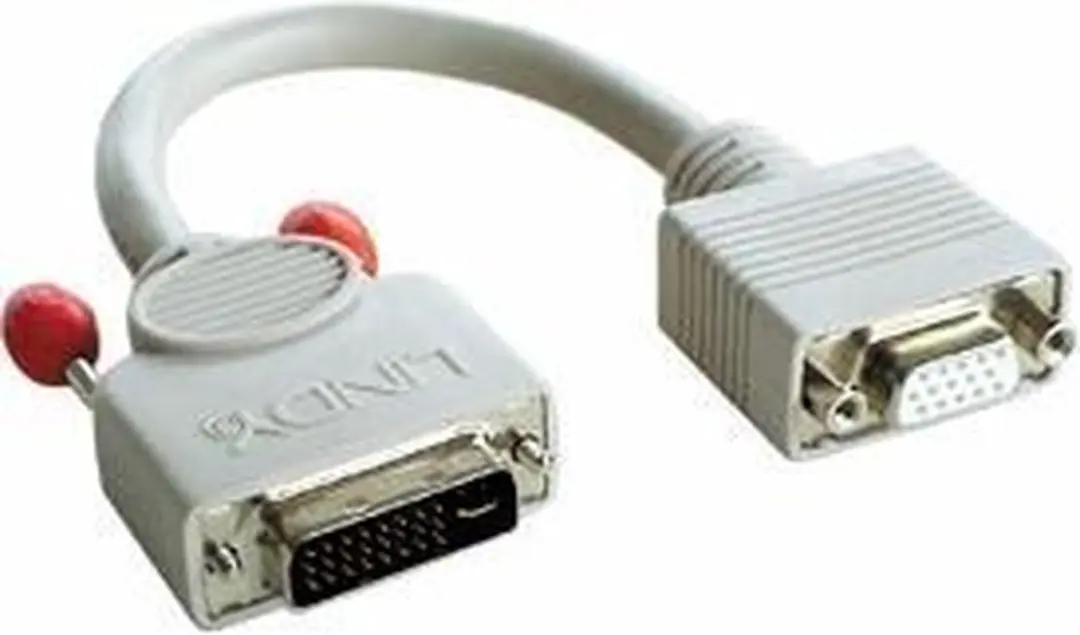 Lindy DVI-adapter 41222 - Wit