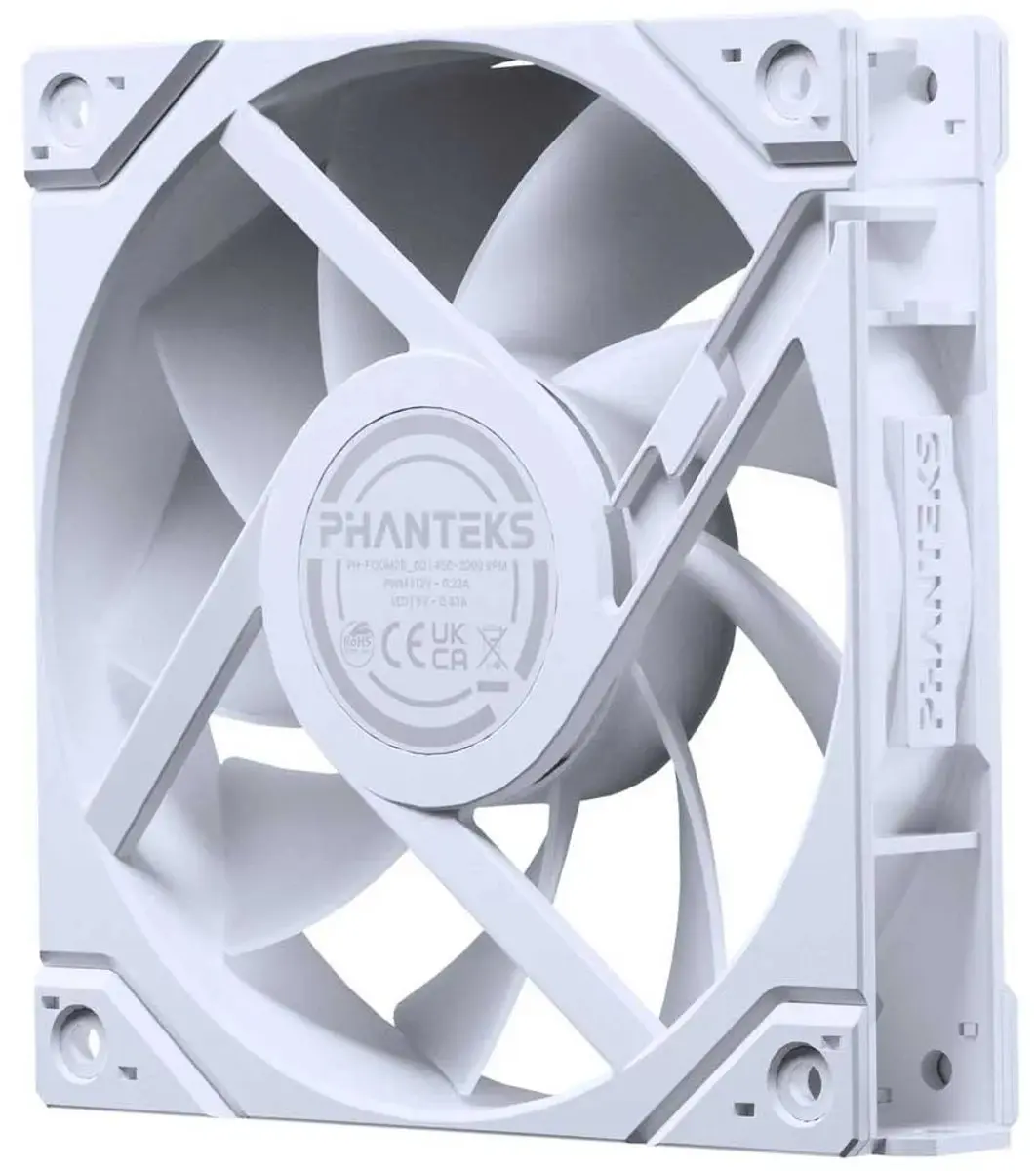 Phanteks M25 Gen2 PWM D-RGB 120mm Ventilator - Zilver