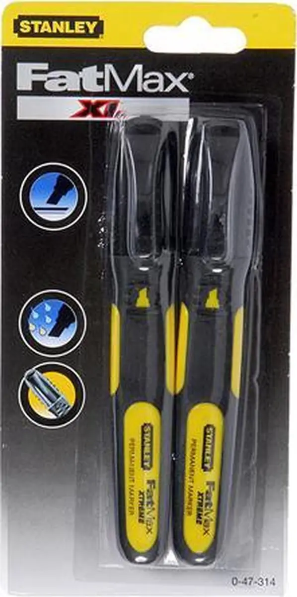 Stanley FatMax Markeerstift - 2 Stuks