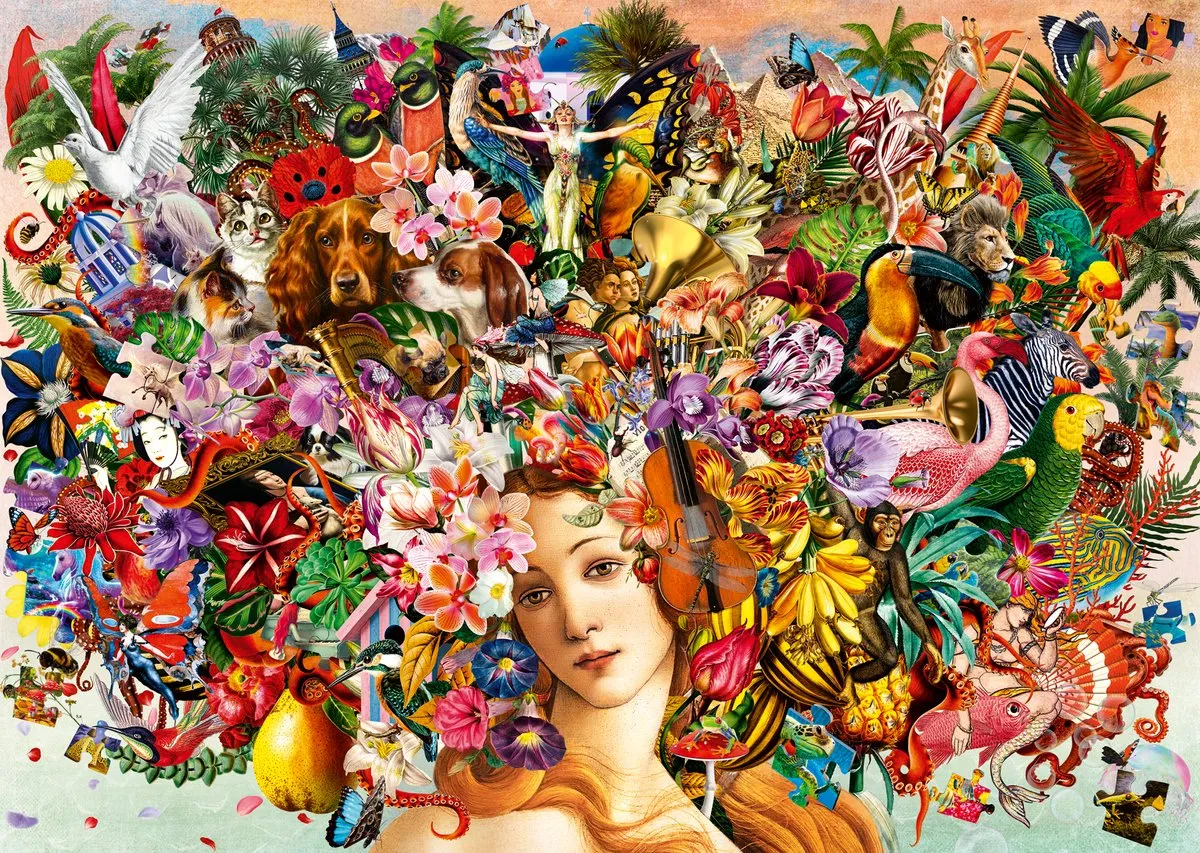 Ravensburger Creatieve Gedachten Legpuzzel 1000 Stukjes - Multicolor