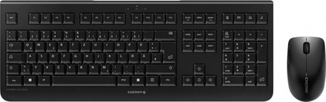 Cherry DW 3000 JD-0710DE-2 Draadloos Toetsenbord - QWERTZ - Zwart