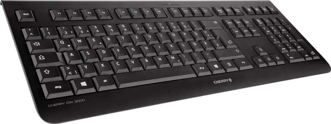 Cherry DW 3000 JD-0710DE-2 Draadloos Toetsenbord - QWERTZ - Zwart