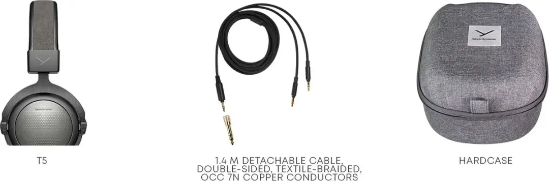 beyerdynamic T5 3rd Generation Hoofdtelefoon - 32 Ohm - Grijs