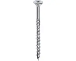Woodies Ultimate Platverzonkenkopschroef Torx 5x120 Verzinkt - 100 Stuks
