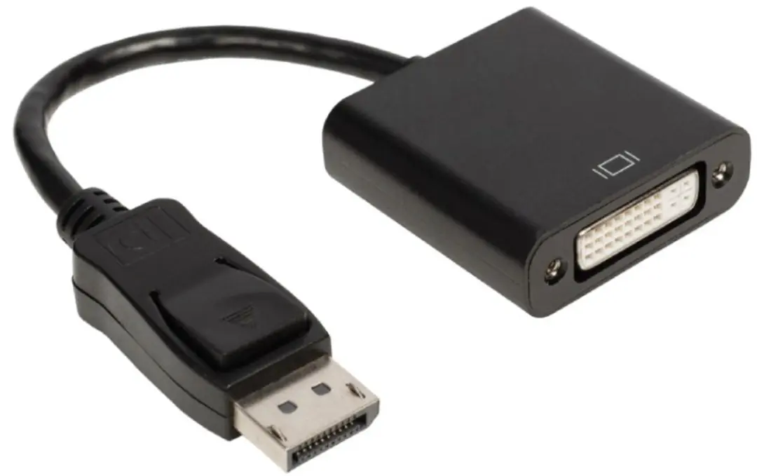 Cablexpert DisplayPort - DVI Adapter KD05698 - Zwart