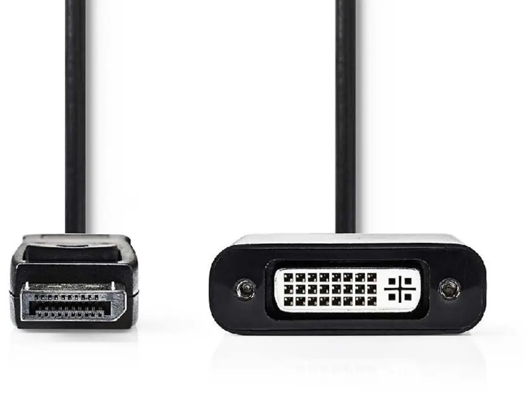 Cablexpert DisplayPort - DVI Adapter KD05698 - Zwart