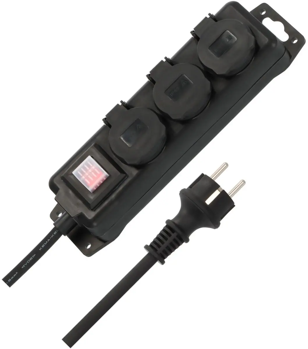 Brennenstuhl Stekkerdoos IP44 3-voudig