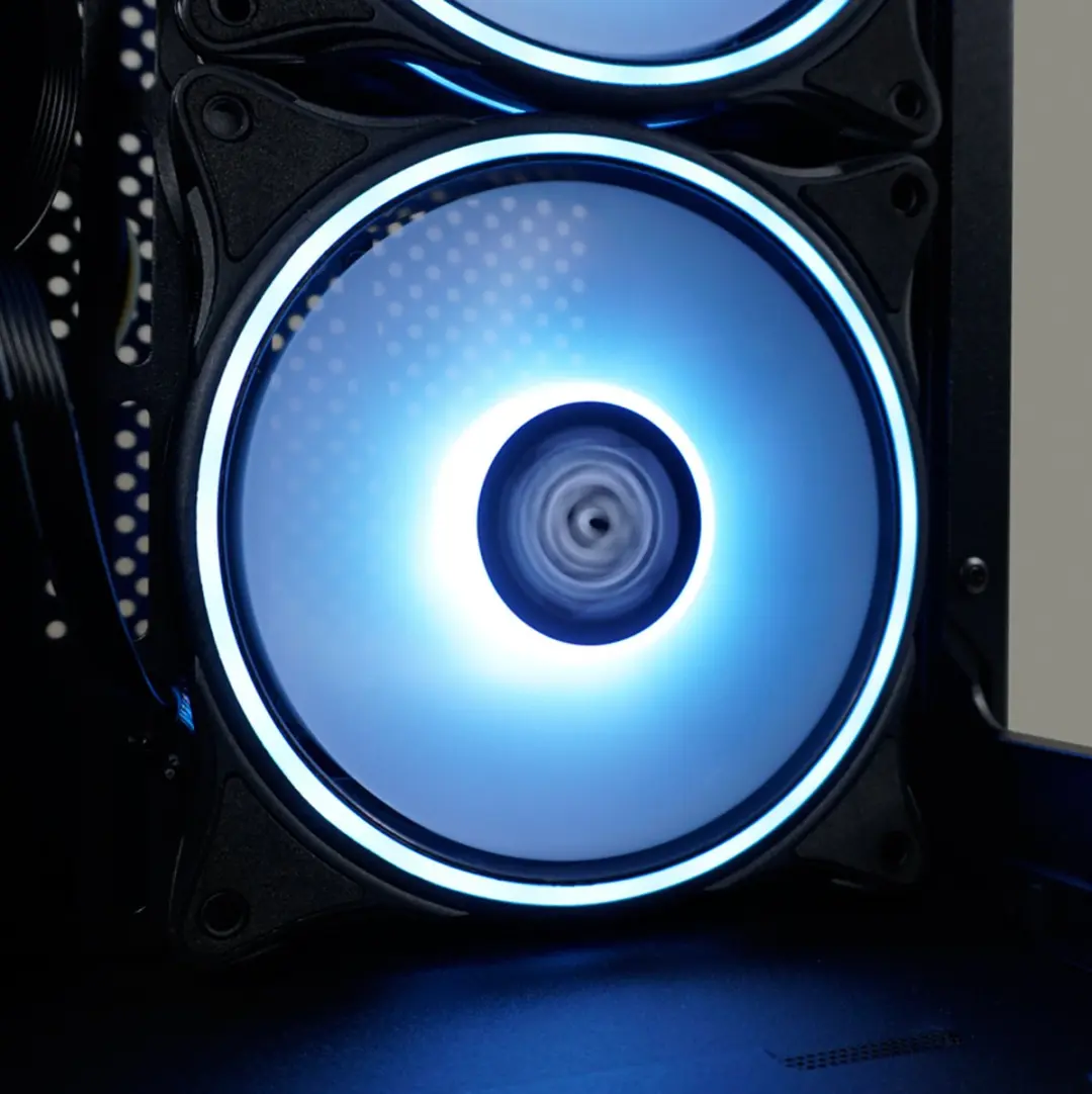 LC Power 809B Midi Tower - Zwart