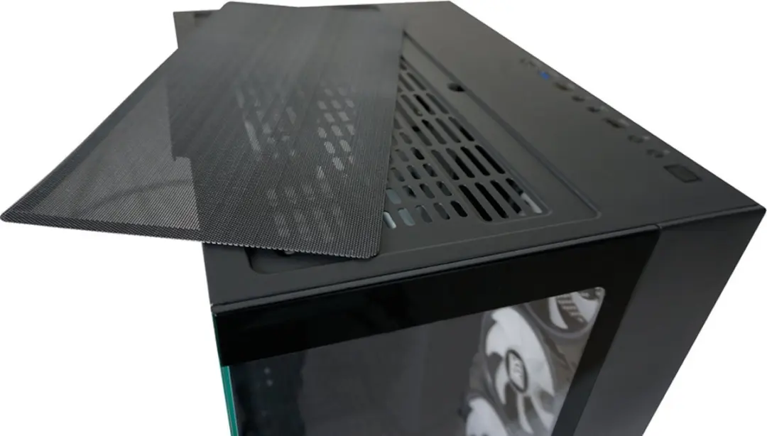 LC Power 809B Midi Tower - Zwart