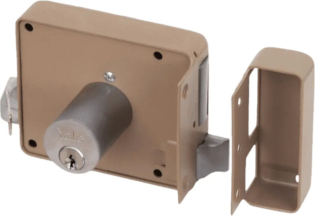 Yale Oplegslot 630 - 50mm Doornmaat - Bruin