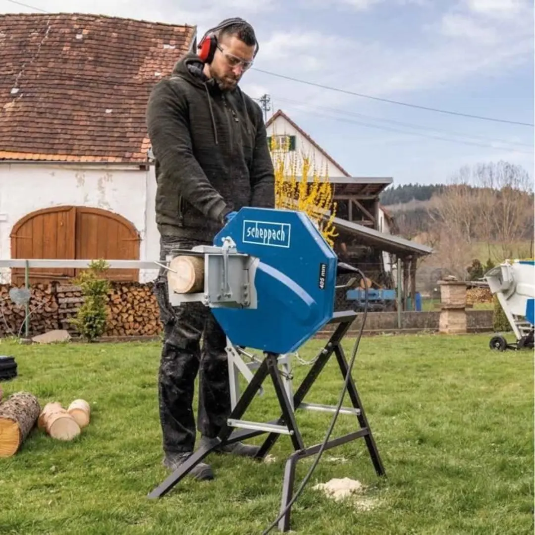 Scheppach Wipzaag HS410 2200W - Brandhoutzaag Ø14cm