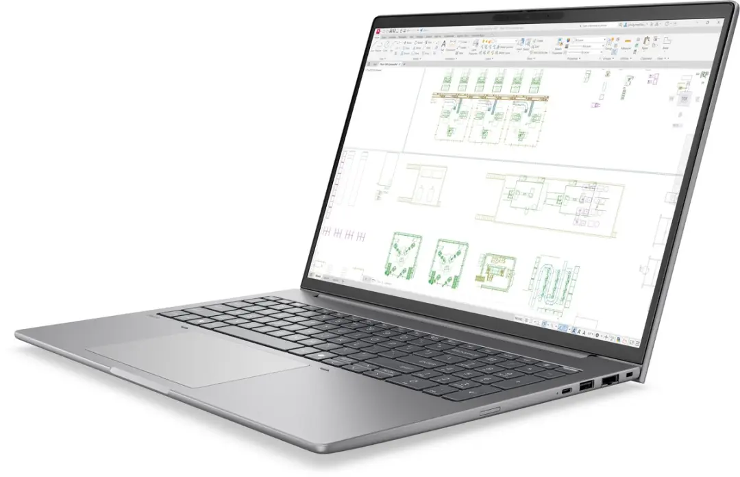 HP ZBook 8 G2i Wolf Pro Security Edition - 40,6 cm WUXGA - 48GB RAM 1TB SSD - RTX PRO 500 - Zilver