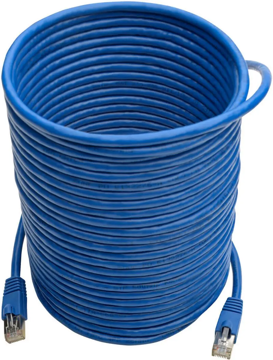 Tripp Lite N262-035-BL Cat6a Patchkabel 10G - 35ft - Blauw