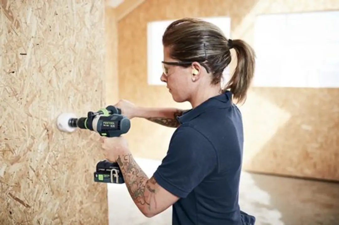 Festool TPC 18 Basic-Set QUADRIVE Accu Klop-/Schroefboormachine 18V
