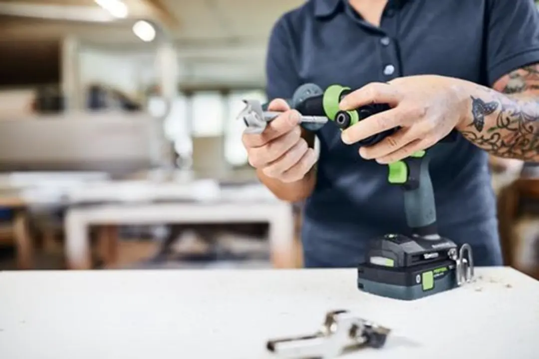 Festool TPC 18 Basic-Set QUADRIVE Accu Klop-/Schroefboormachine 18V
