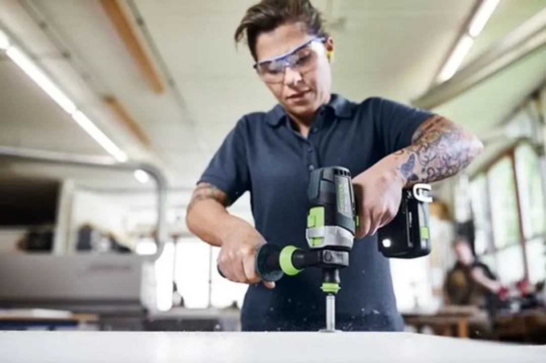 Festool TPC 18 Basic-Set QUADRIVE Accu Klop-/Schroefboormachine 18V