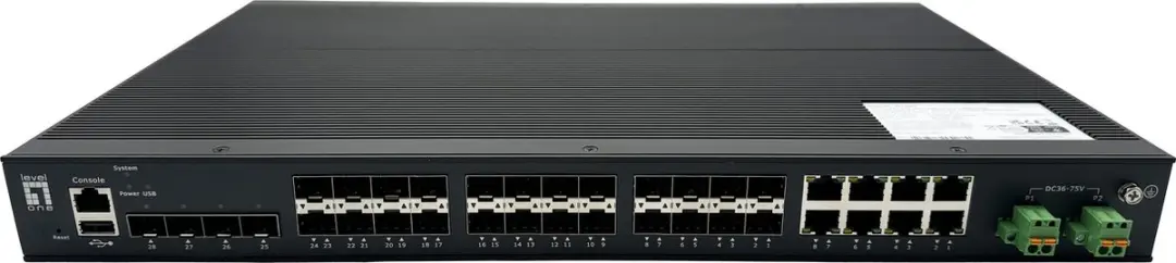 LevelOne IGU-2872 Managed Switch 28 Poorten