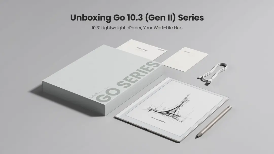BOOX Go 10.3 Gen II E-Ink Reader - 64GB - Wit