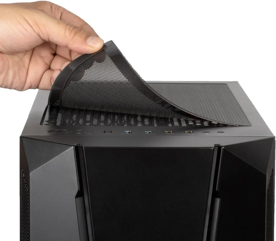 SilverStone SST-FAV1MB-PRO Ventilator - Zwart