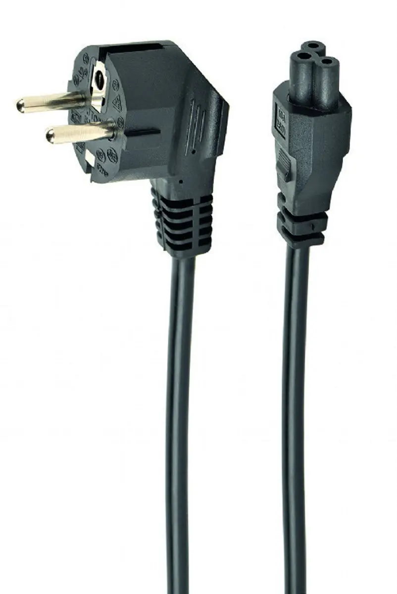 Cablexpert C5 CEE 7/7 Stroomkabel 3x0,75mm² - 0,5m - Zwart