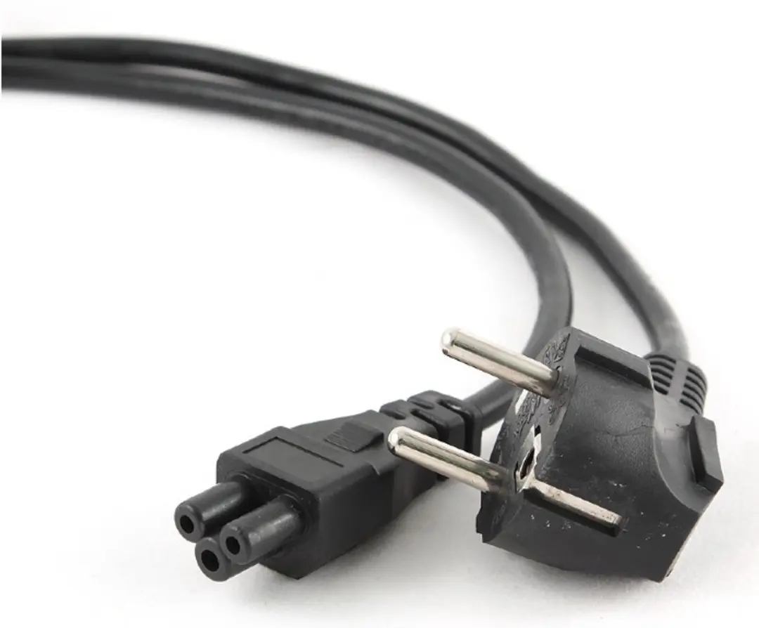 Cablexpert C5 CEE 7/7 Stroomkabel 3x0,75mm² - 0,5m - Zwart