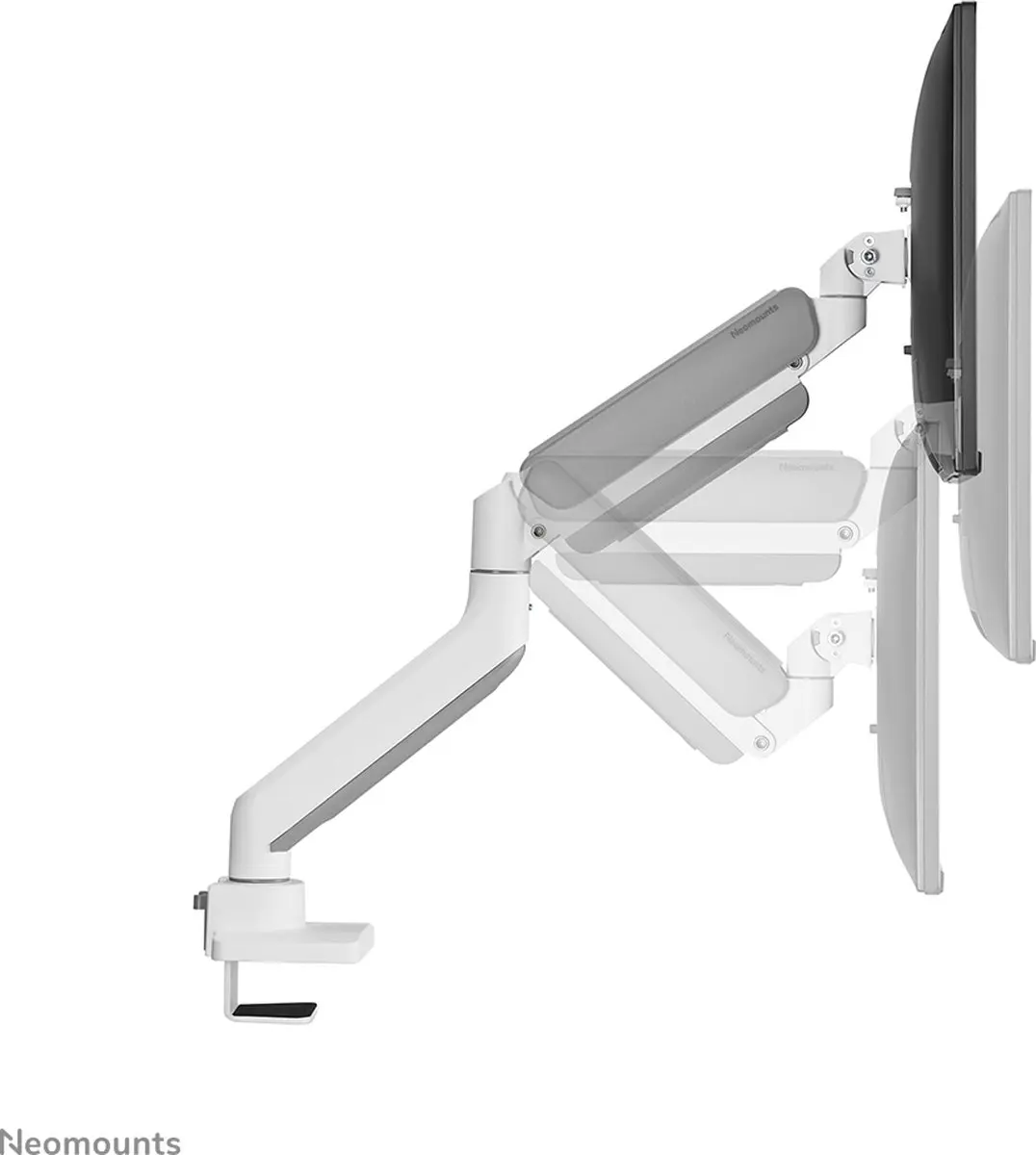 Neomounts NEXT Core DS70-450WH1 Monitorarm 17-42" - 1-15 kg - Wit