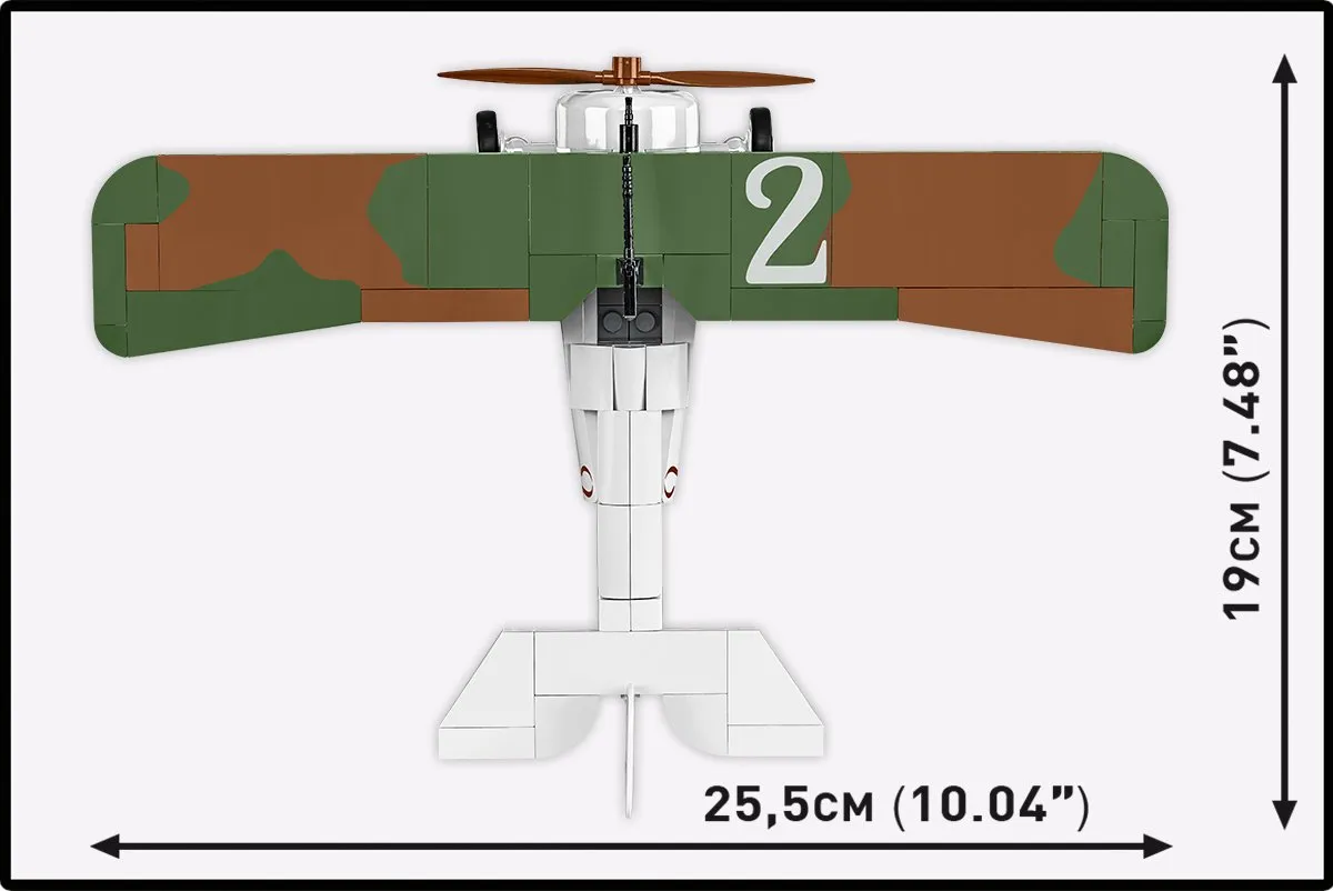 Cobi Nieuport 17C.1 - 275 Stukken - 1 Minifiguur