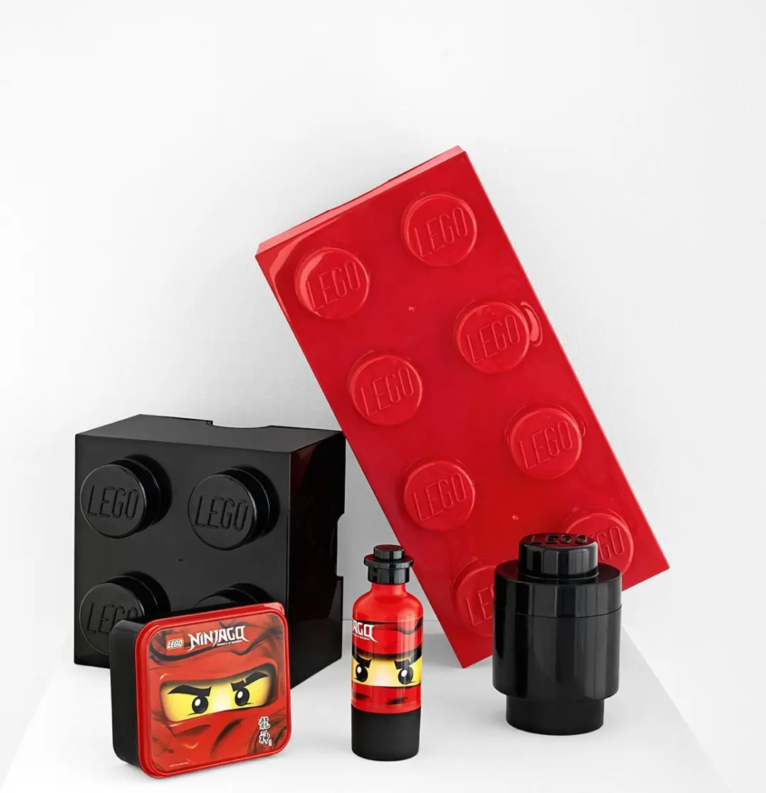 LEGO Brick 4 Opbergbox - 6L - Zwart - afbeelding 3 van 6