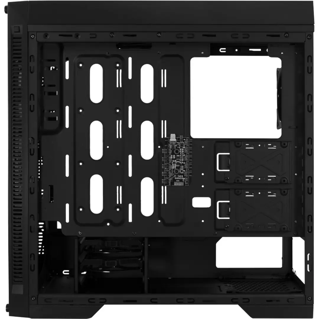 Inter-Tech X-908 Infini2 Tower Case - USB-C - Zwart