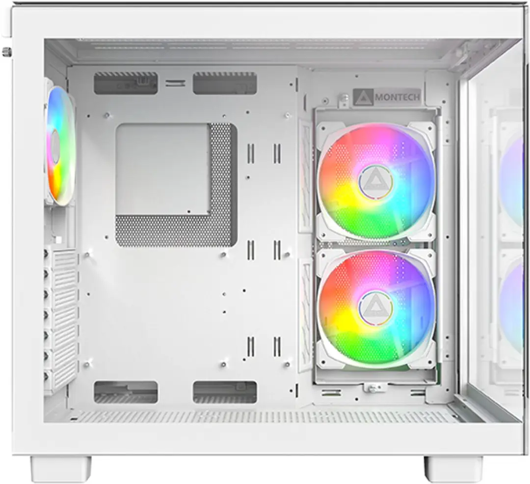 Montech KING 65 PRO Tower - 5x 2.5" 2x 3.5" - Wit