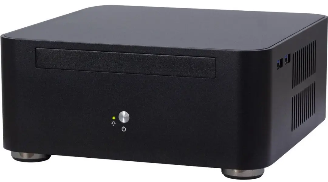 Intertech ITX A80S Mini Tower 88881303 - Zwart