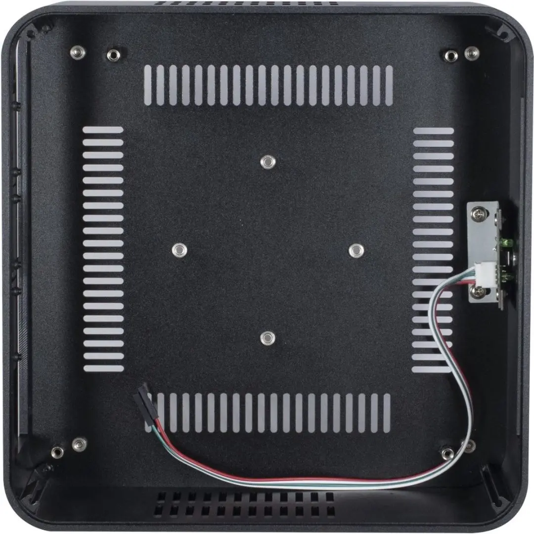 Intertech ITX A80S Mini Tower 88881303 - Zwart