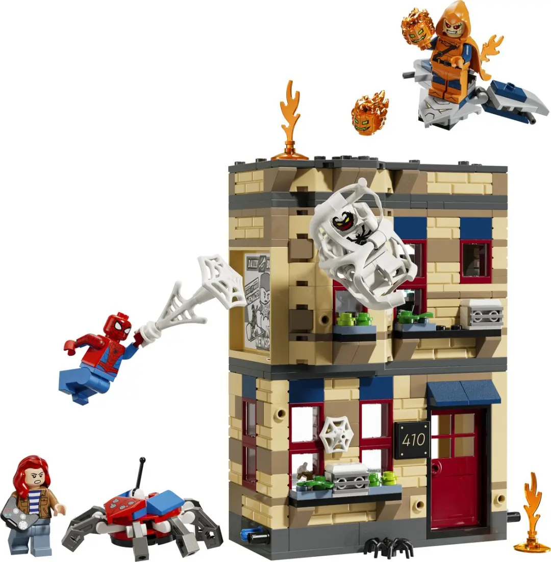 LEGO Marvel Het Appartement van Peter Parker 394 Stukken