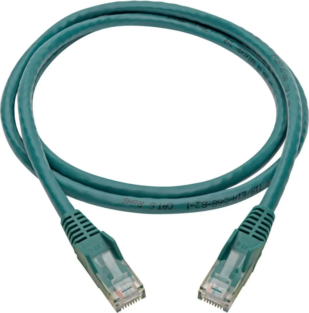 Tripp Lite N201-004-GN Netwerkkabel Cat6 1,2m - Wit