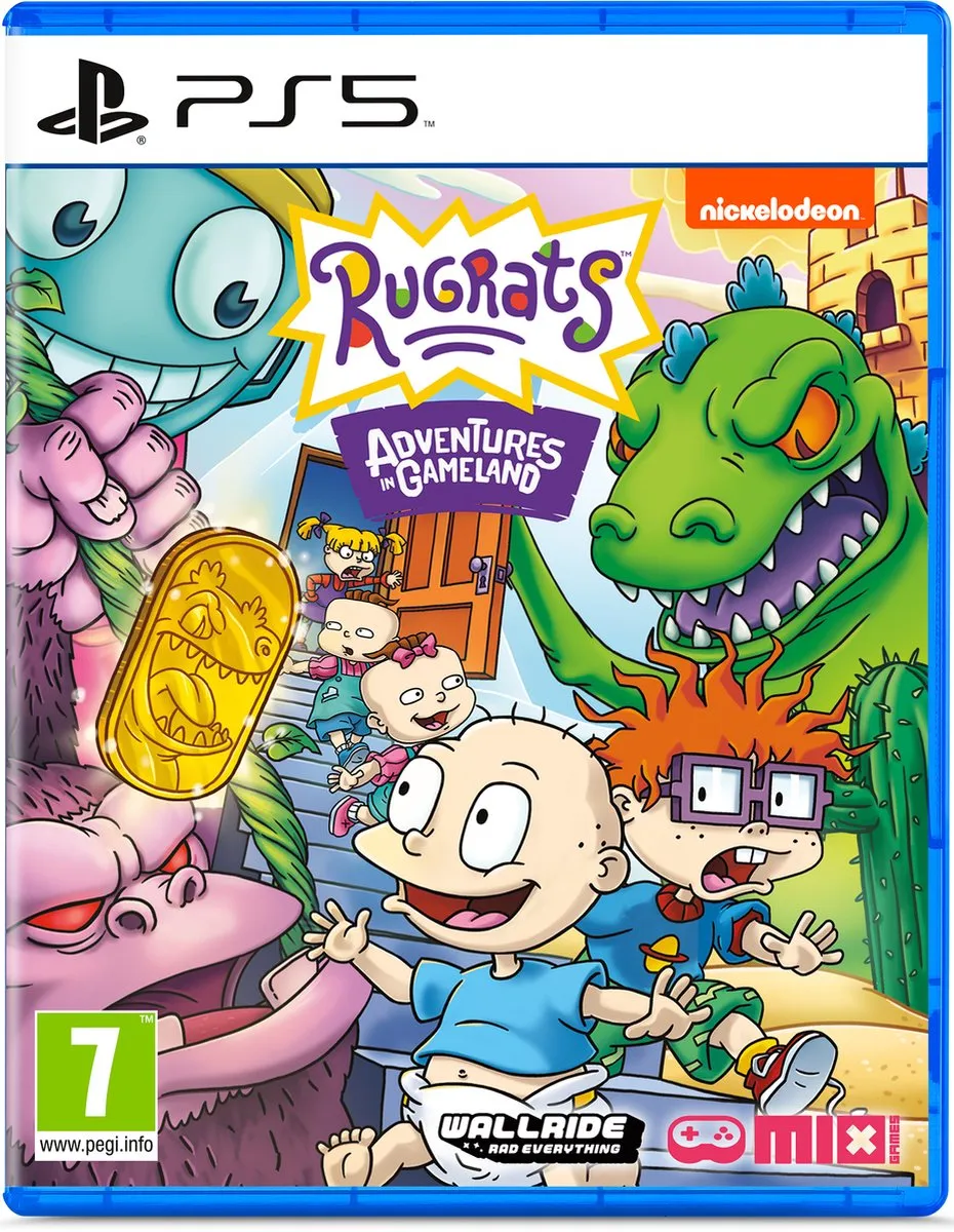 Mindscape Rugrats Adventures in Gameland