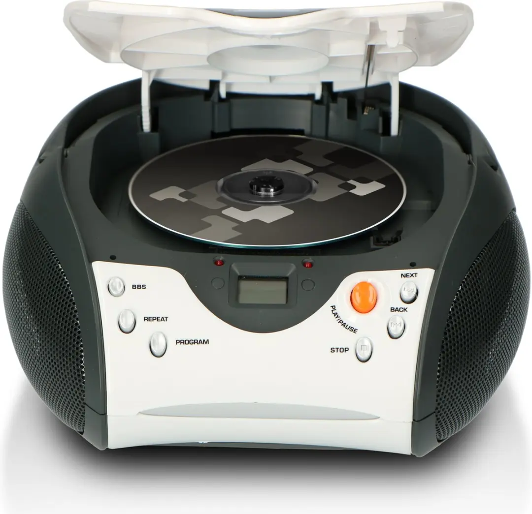 Lenco SCD-24 Draagbare Radio CD-speler - Wit