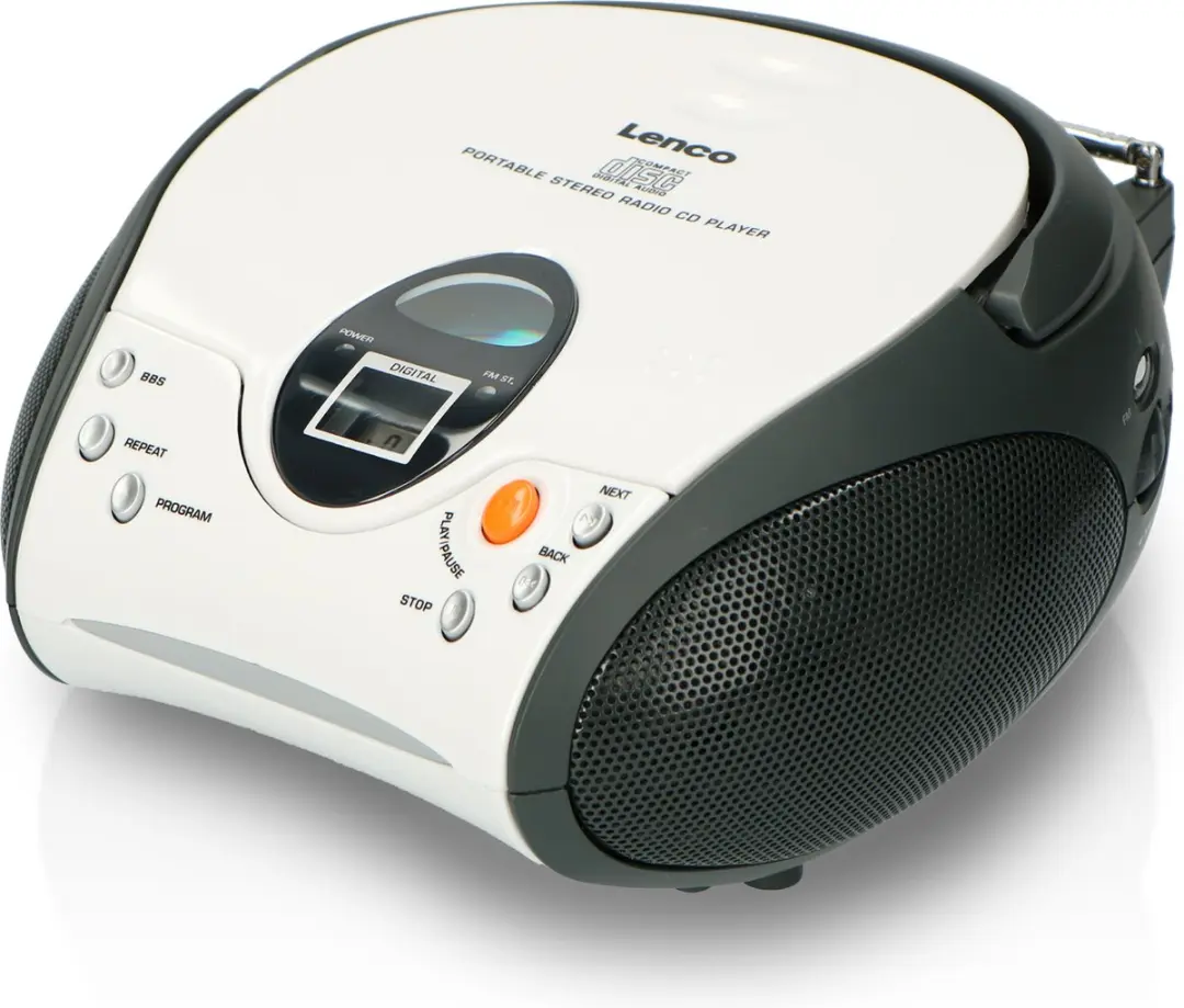 Lenco SCD-24 Draagbare Radio CD-speler
