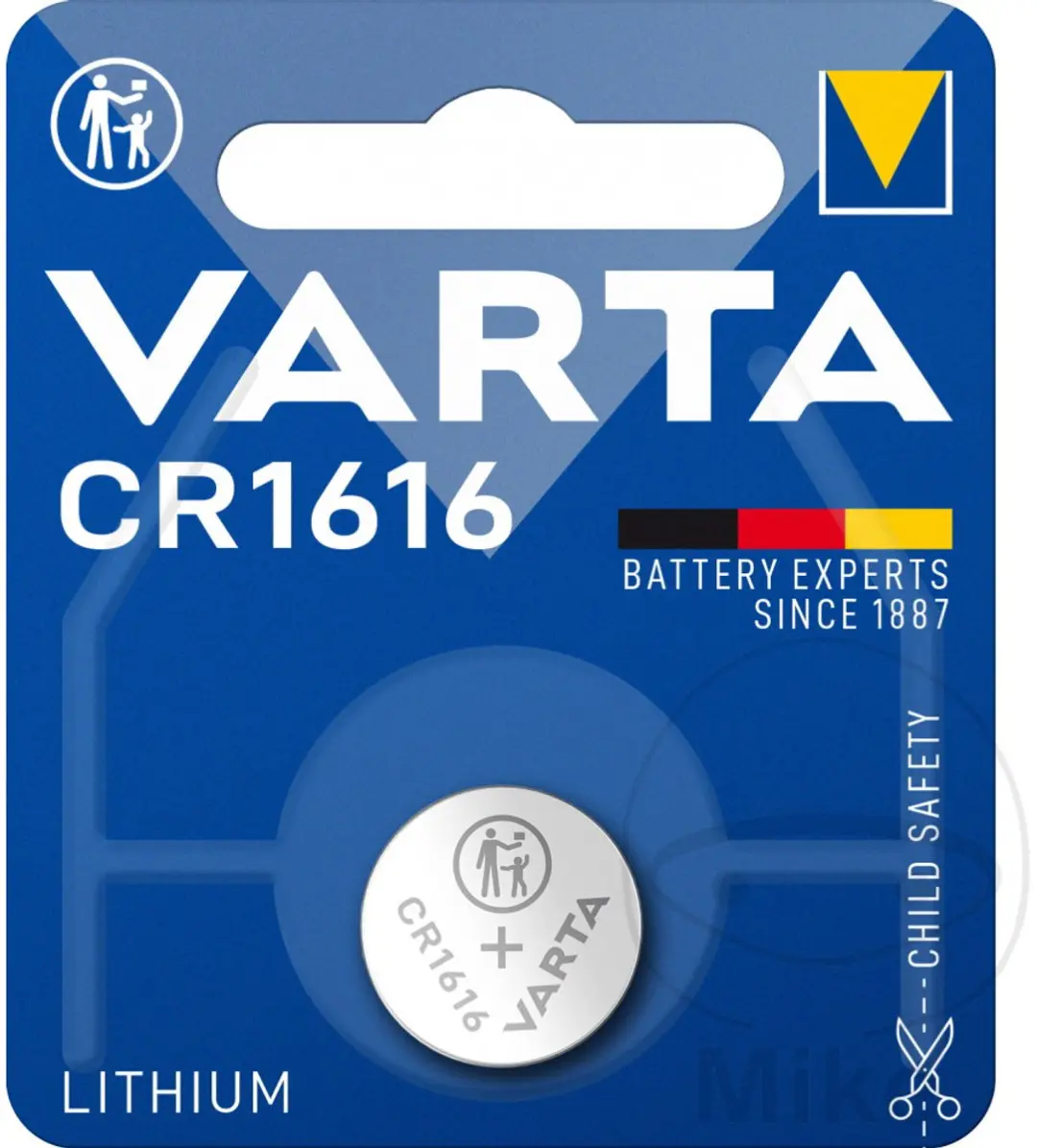 Varta CR1616 Knoopcelbatterij 3V 55mAh
