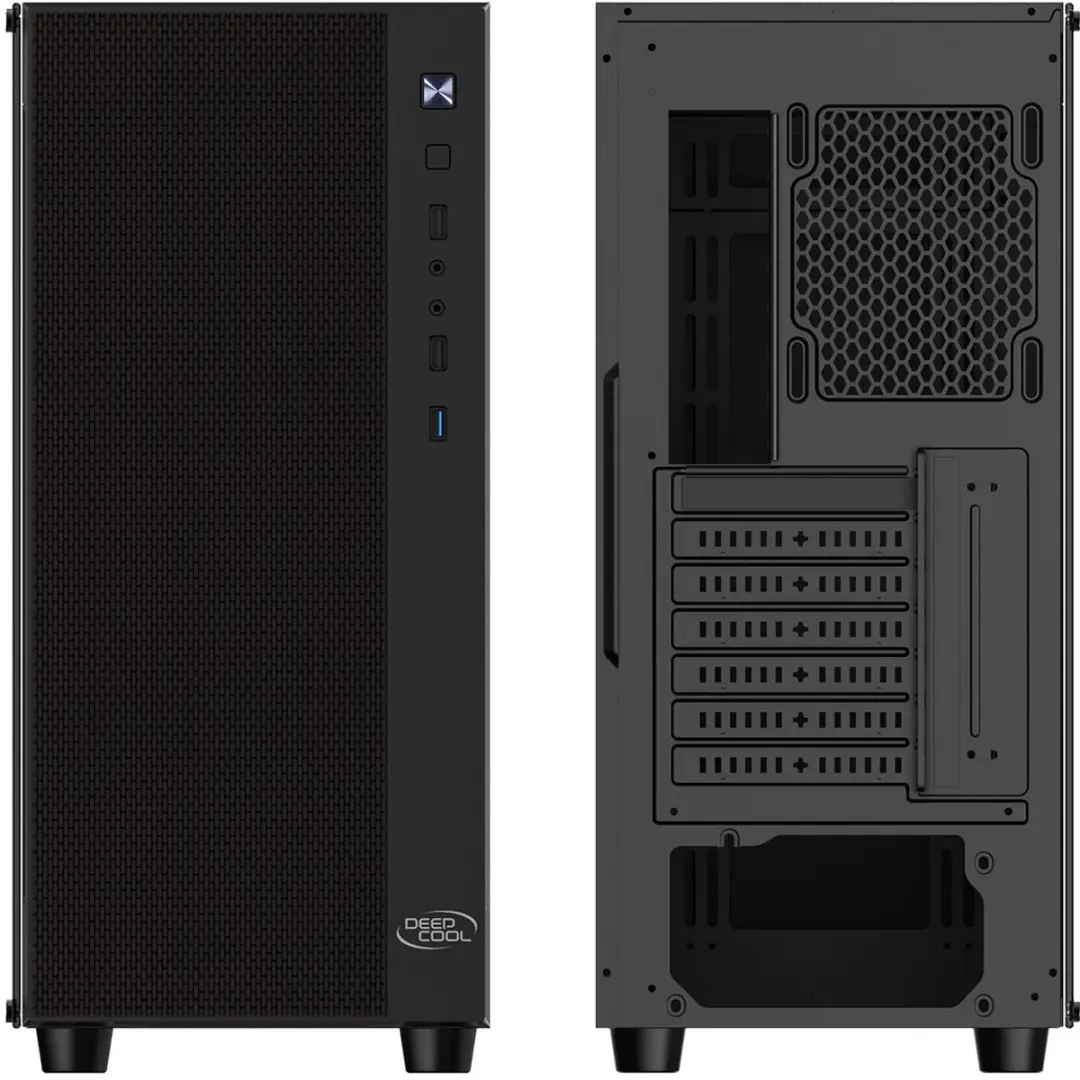 DeepCool MATREXX 55 Midi Tower Behuizing - 4x ARGB Fans - Zwart