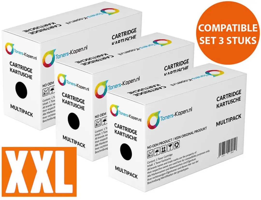 HP CE285A Toner Zwart 3-pack