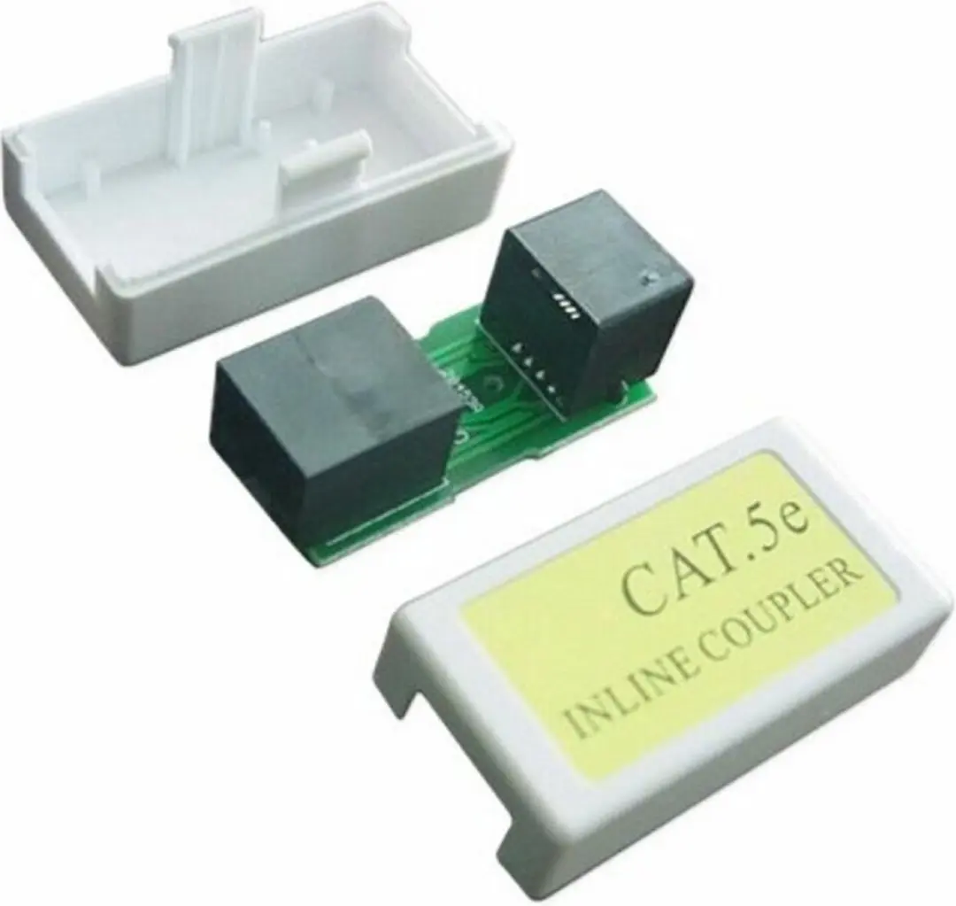 Cablexpert UTP LAN-koppelstuk Cat5E - Wit