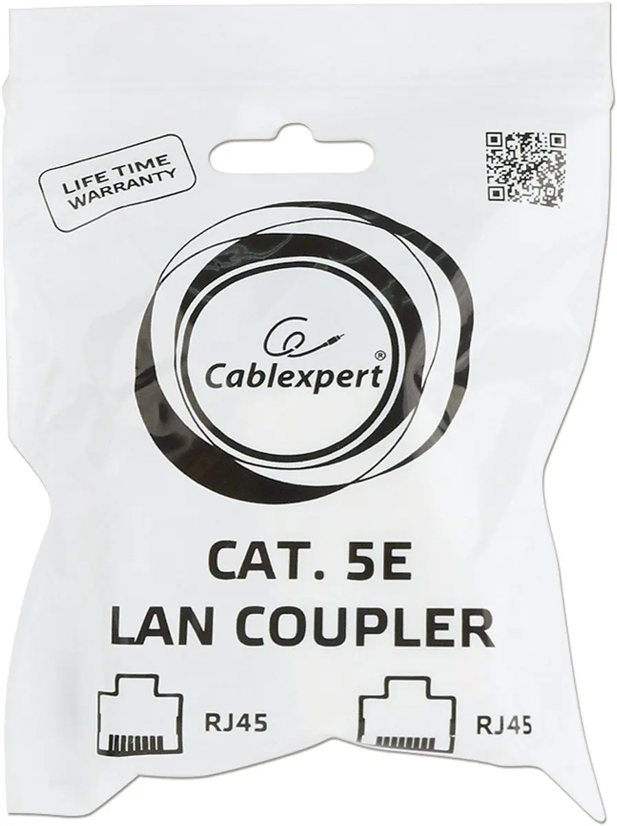 Cablexpert UTP LAN-koppelstuk Cat5E - Wit