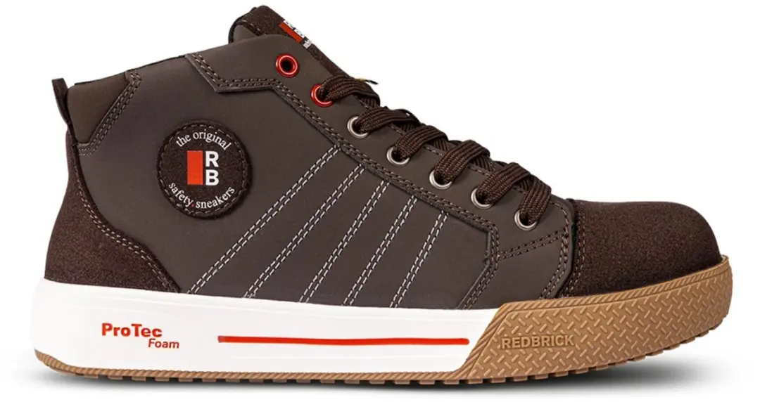 Redbrick Legend High S3s Werkschoen - Bruin 45